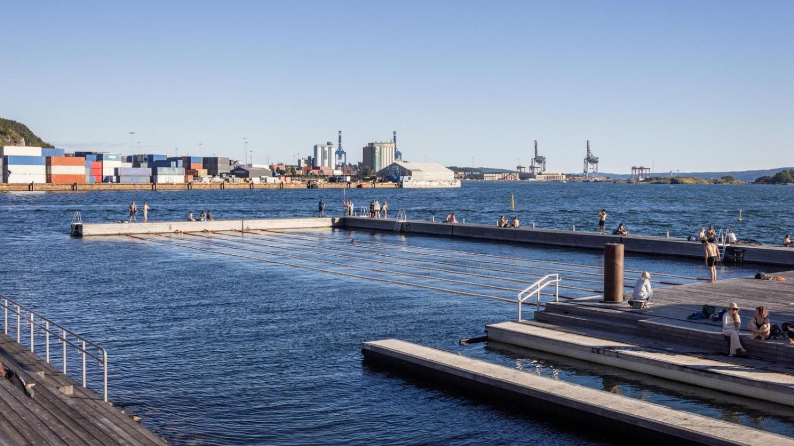 Modern 3Bed Room Sea View Apartment @ Oslo Barcode Exterior photo